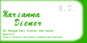 marianna diener business card